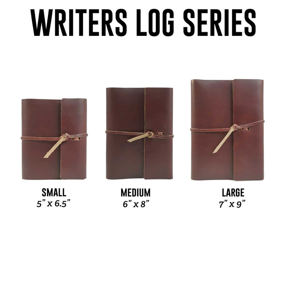 Rustico Writer's Log Refillable Notebook - 6" x 8"