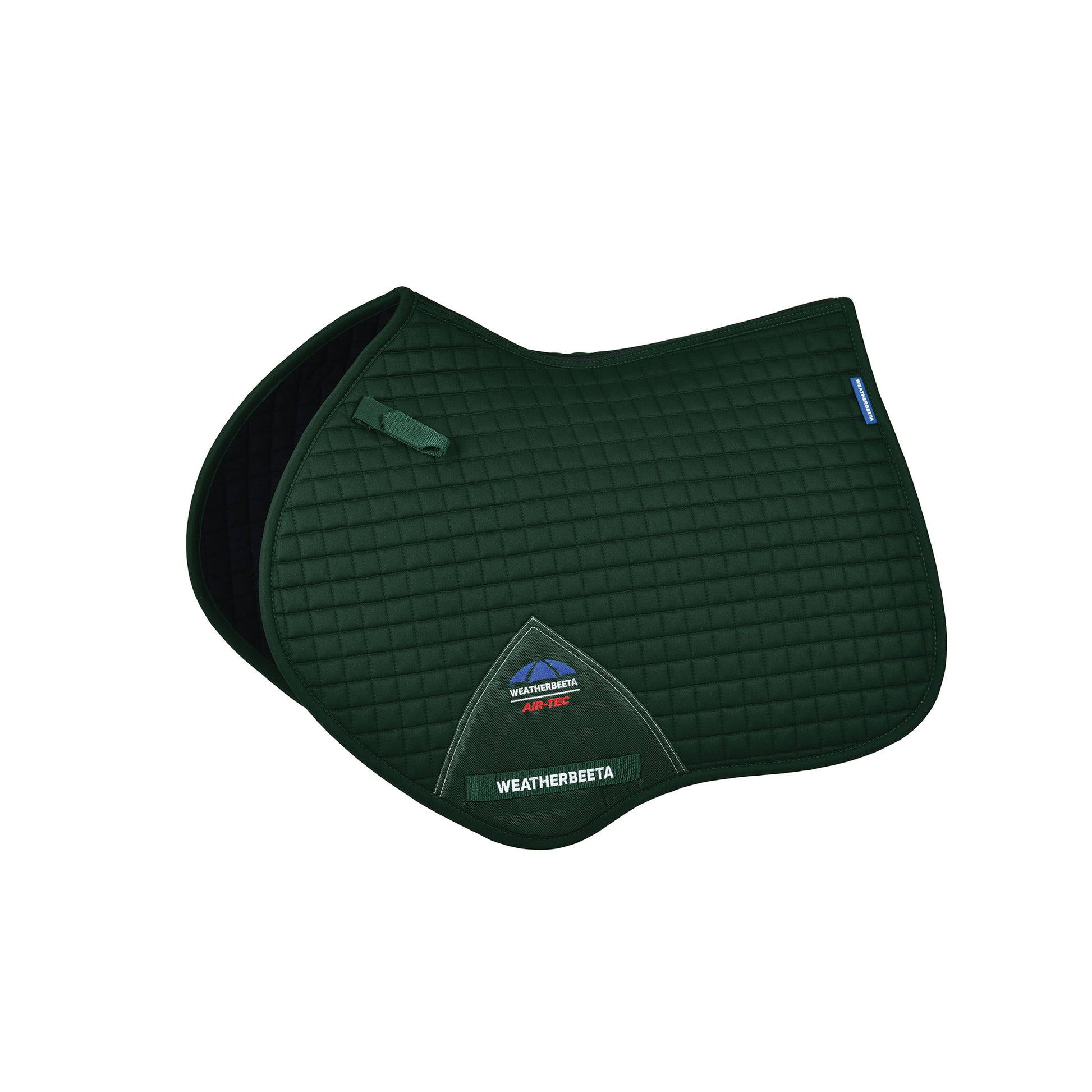 image_main - Forest Green - WeatherBeeta Prime Air-Tec Jump Shaped Saddle Pad - .jpg