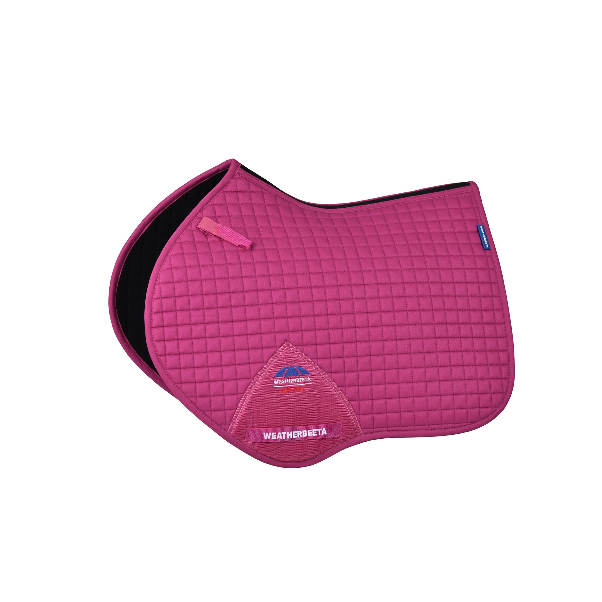 image_main - Bright Magenta - WeatherBeeta Prime Air-Tec Jump Shaped Saddle Pad - .jpg