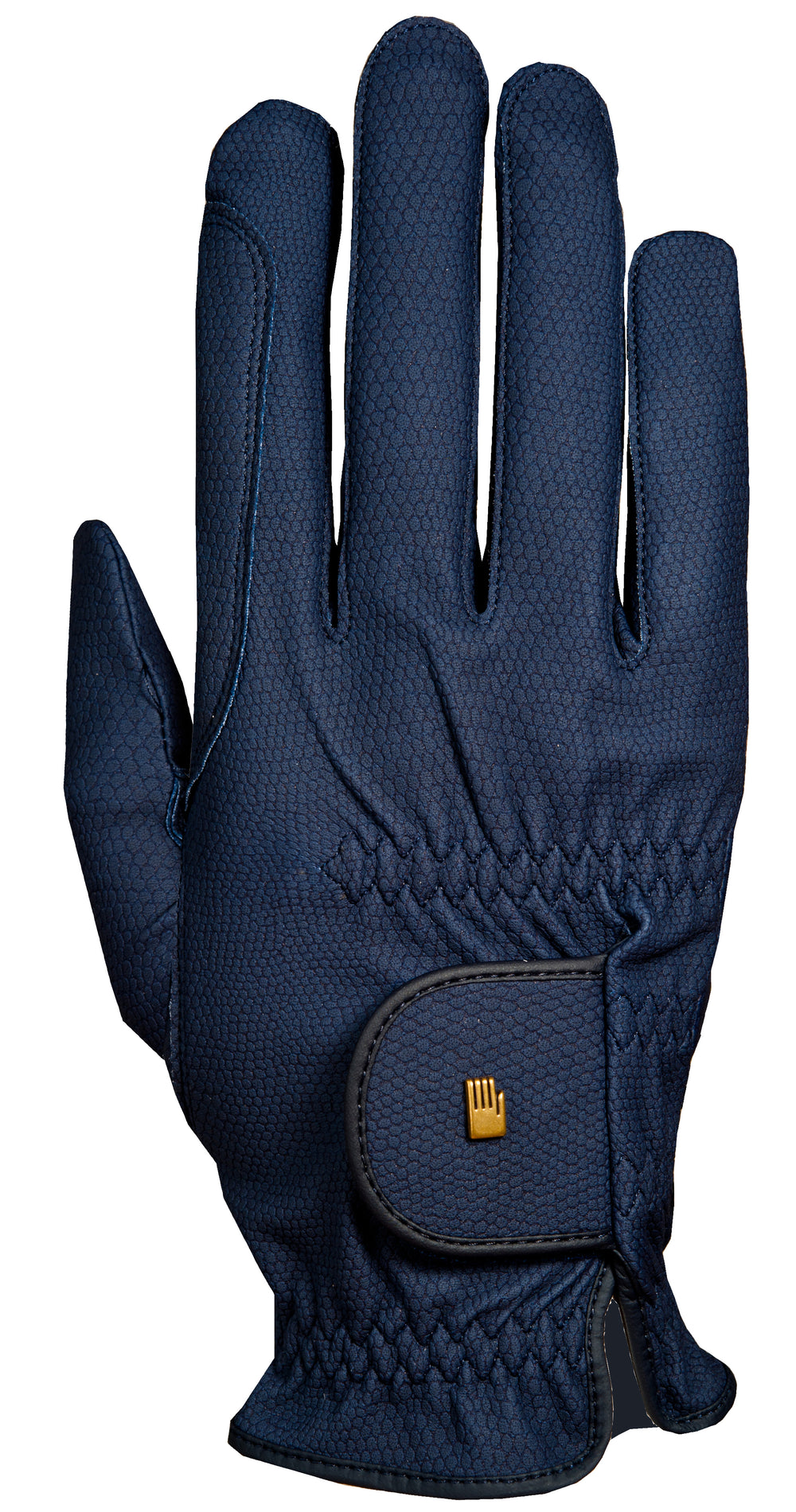 Roeckl Roeck-Grip Unisex Riding Gloves - Navy Blue