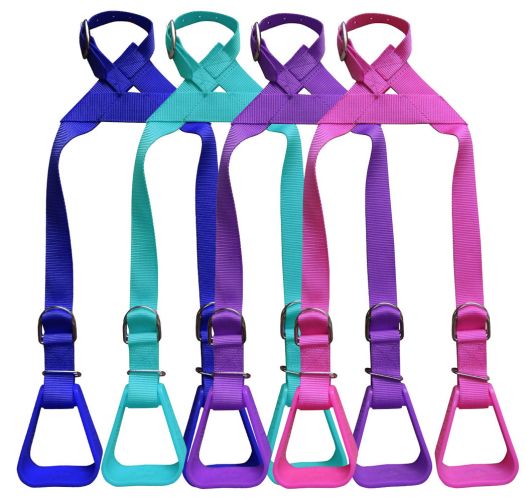 Sac à bride ou support en nylon Showman avec fermeture éclair avant Sac à bride ou support en nylon Showman avec fermeture éclair avant