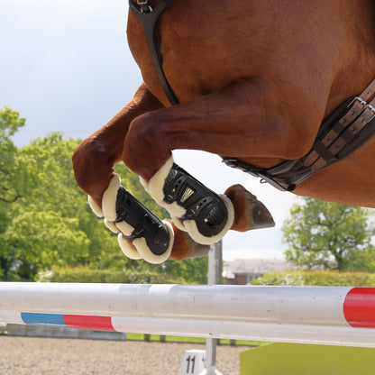 Shires ARMA OXI-ZONE Supafleece Tendon Boots, Front Legs