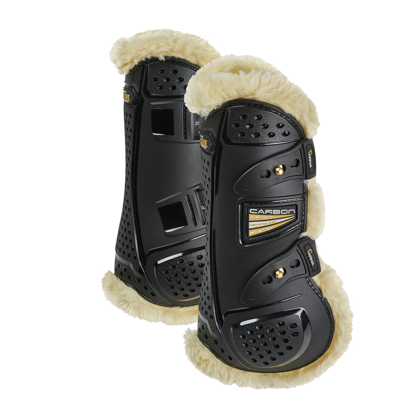 Shires ARMA OXI-ZONE Supafleece Tendon Boots, Front Legs