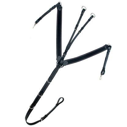 ExionPro Heart Shape 3 Point Breastplate - Matching Elastic