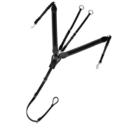 ExionPro Wide Elastic 3 Point Breastplate - Matching Elastic