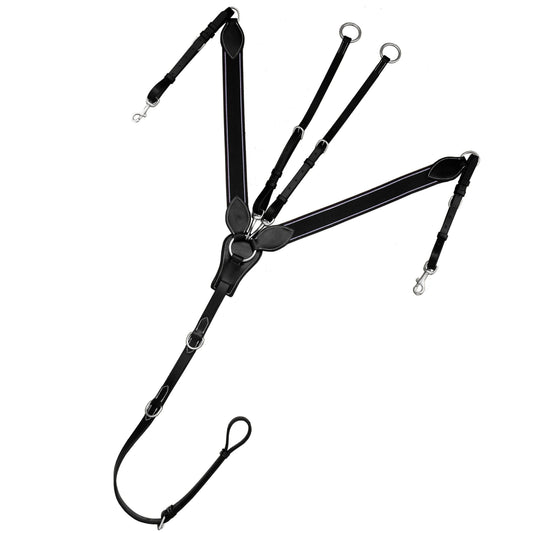 ExionPro Wide Elastic 3 Point Breastplate - Matching Elastic