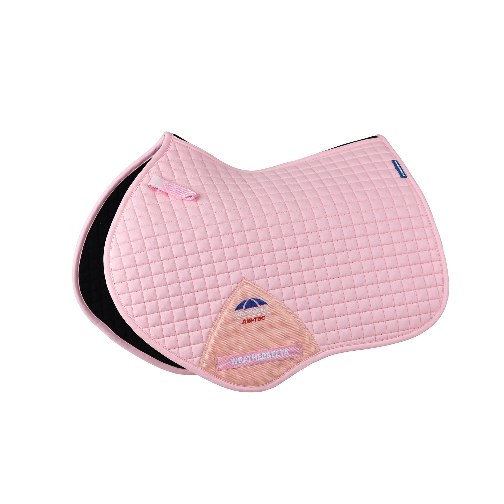 image_main - Light Pink - WeatherBeeta Prime Air-Tec Jump Shaped Saddle Pad - .jpg