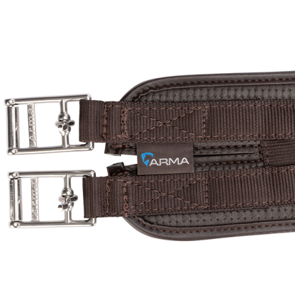 Shires ARMA Anti-Chafe Contour Horse Girth with Elastic