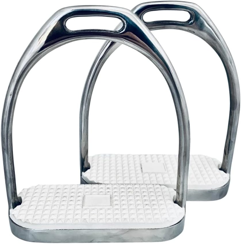 AJ Tack Stainless Steel Fillis Stirrup Irons