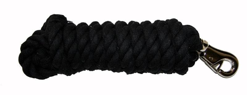 AJ Tack 10 Foot Cotton Lead Rope with Bull Snap