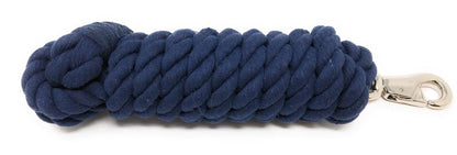 AJ Tack 10 Foot Cotton Lead Rope with Bull Snap