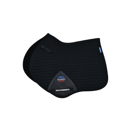 image_main - Black - WeatherBeeta Prime Air-Tec Jump Shaped Saddle Pad - .jpg