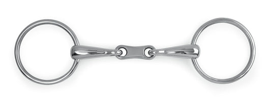 Shires French Link Loose Ring Snaffle Bit, 5" Mouthpiece