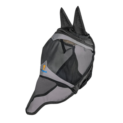 Shires FlyGuard Pro Fine Mesh Horse Fly Mask with Ears & Nose