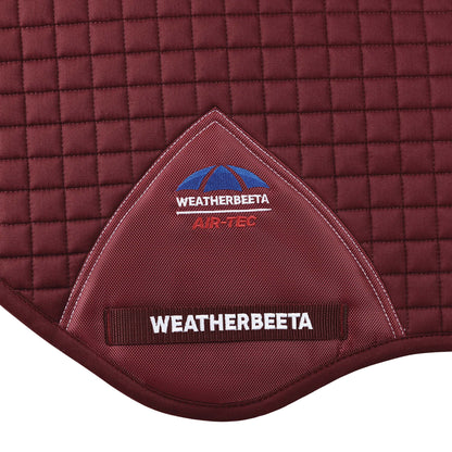 image_addtnl_2 - Burgundy - WeatherBeeta Prime Air-Tec Jump Shaped Saddle Pad - .jpg