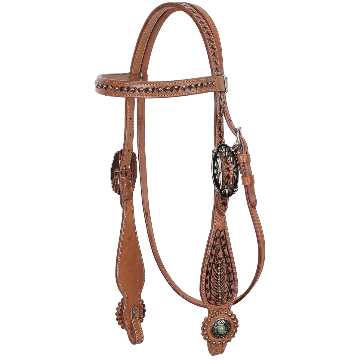 Showman Silverwing Browband Headstall and Breast Collar Set
