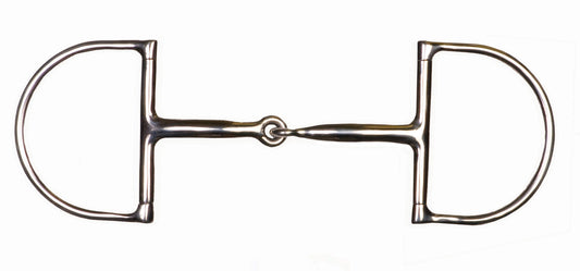 Shires Hunter Dee Snaffle Bit, 5" Mouthpiece