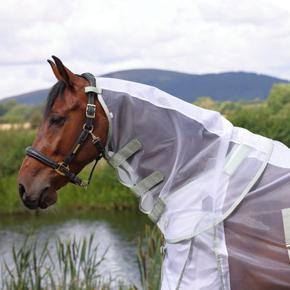 Shires Highlander Fine Mesh Horse Fly Sheet & Detachable Neck Rug Set