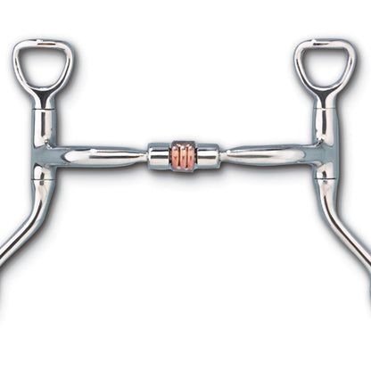 Myler HBT Shank Comfort Snaffle with Copper Roller MB 03
