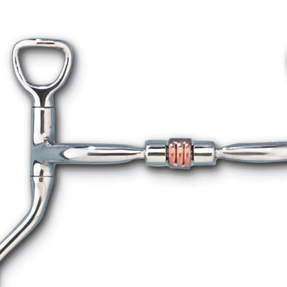 Myler HBT Shank Comfort Snaffle with Copper Roller MB 03