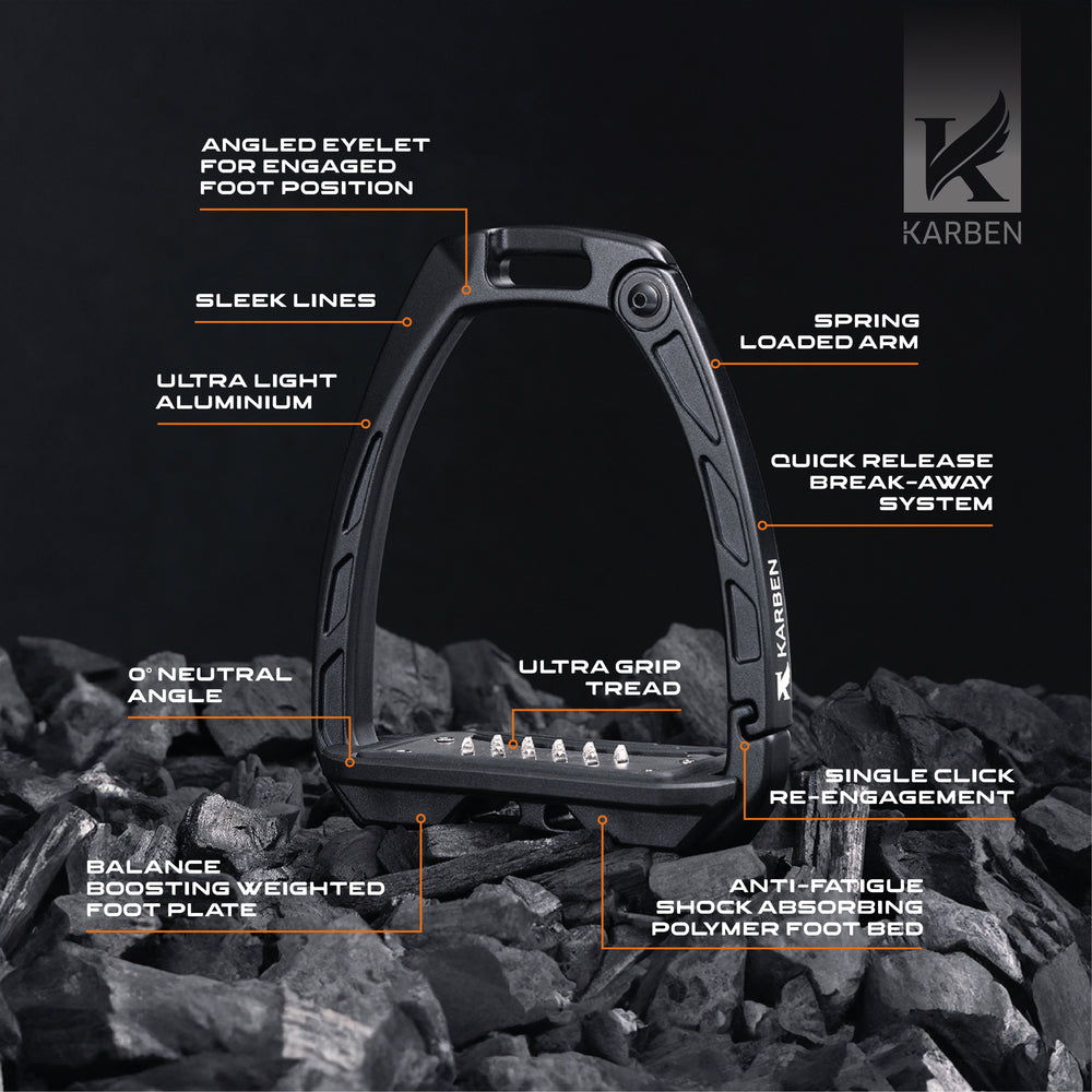 Karben Ultra Grip Stirrups