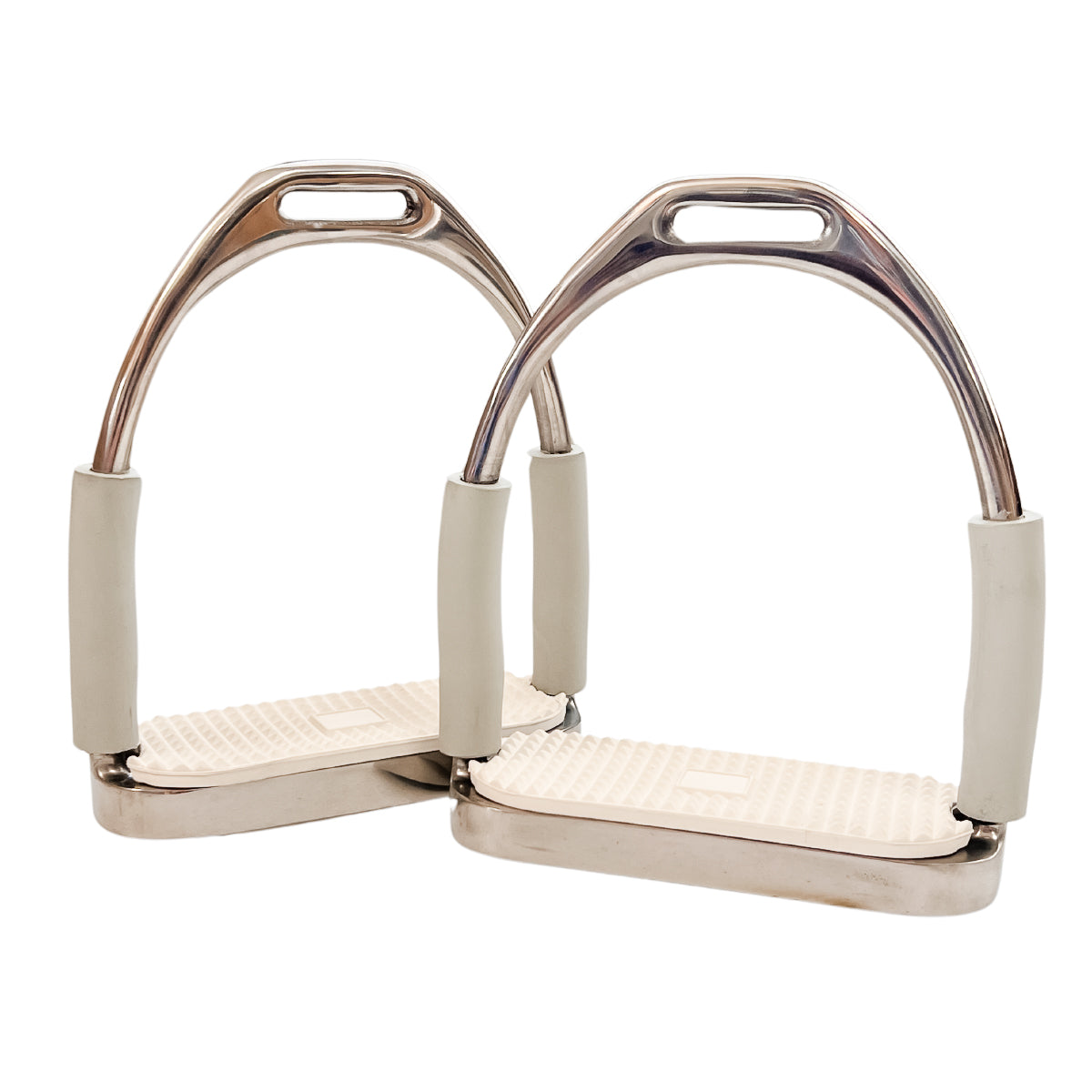 AJ Tack Jointed Flex Stirrup Irons