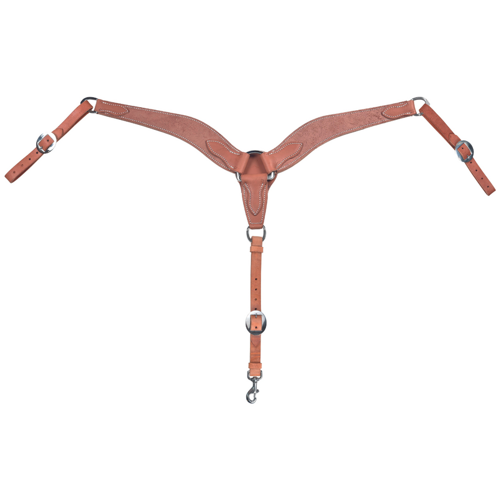 AJ Tack Rough Out Working Breast Collar