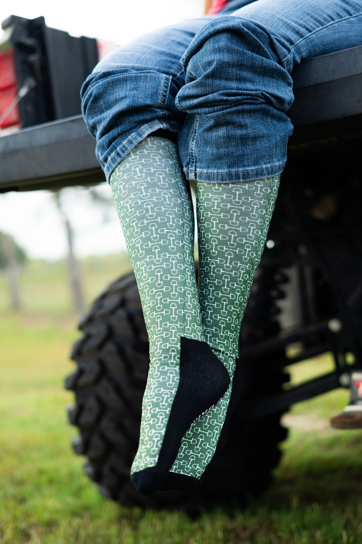 Red Barn Socks Bit Of Luck Western Boot Socks