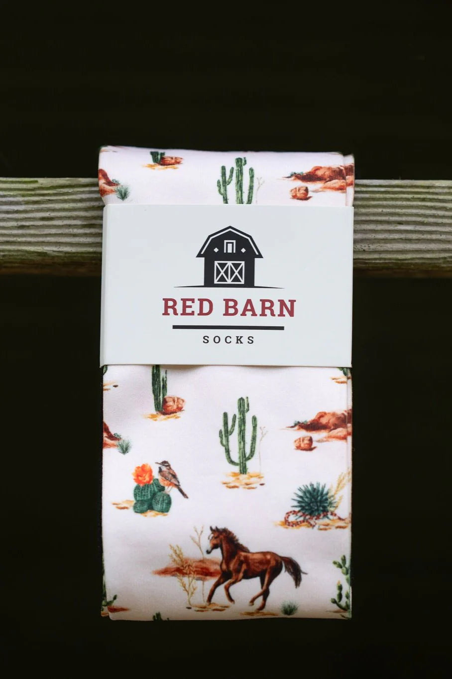 Red Barn Socks Boot Socks - Canyon Cactus Cool