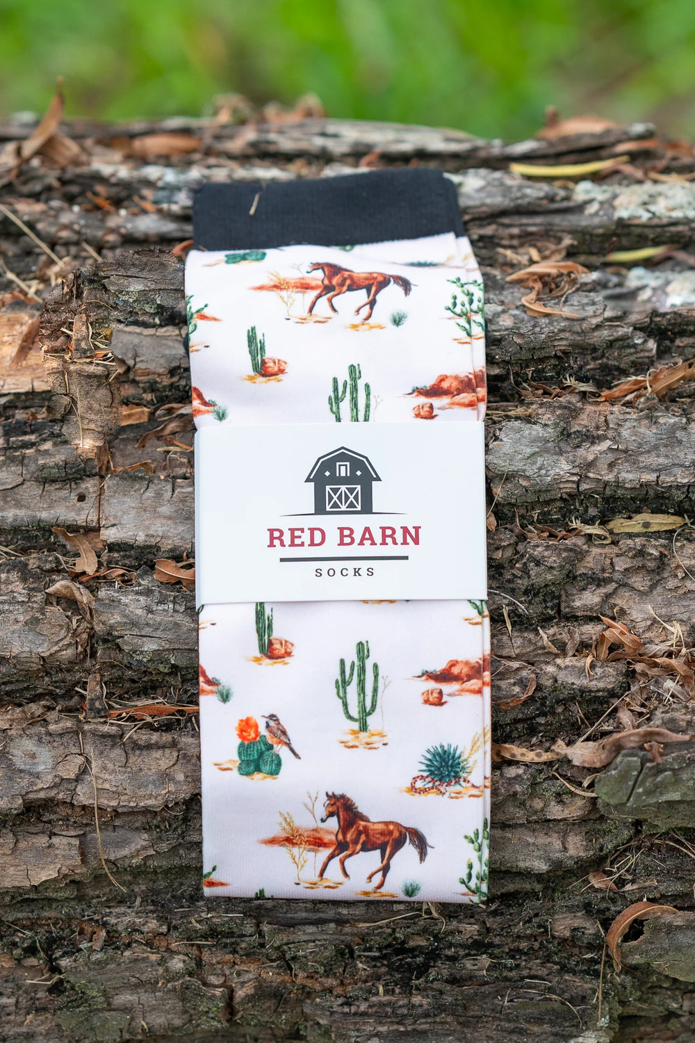 Red Barn Socks Boot Socks - Canyon Cactus Cool