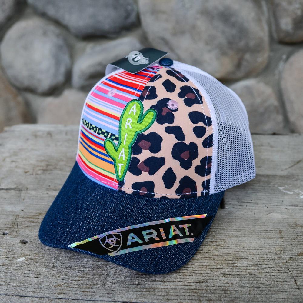 Ariat Ladies Hat - Leopard and Serape