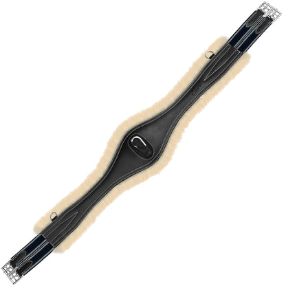 ExionPro 'Snap' Over Lay Girth - Navy Blue Elastic with White Lines