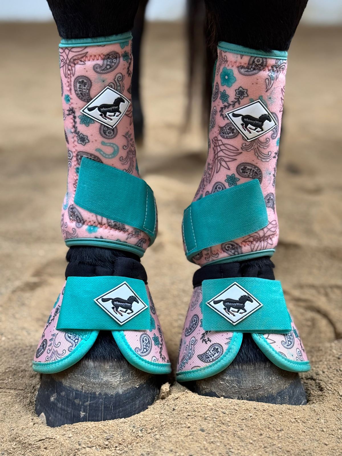Punchy Paisley Protective Sport Boots