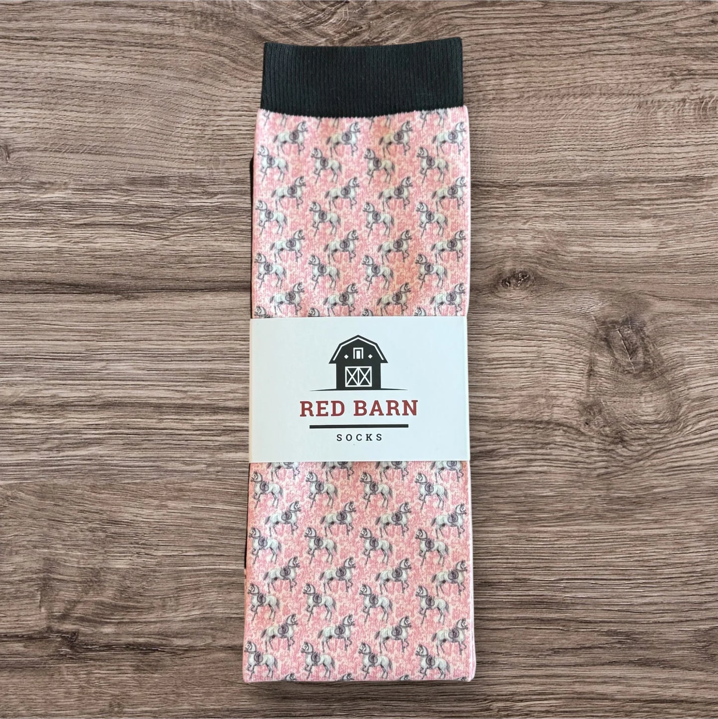 Red Barn Socks Giddy Up Buttercup Western Boot Socks