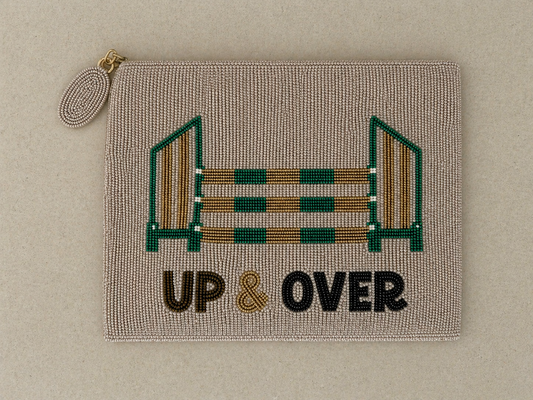 Up & Over Large Beaded Pouch