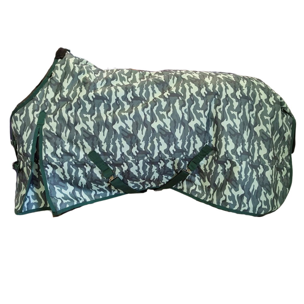 AJ Tack 1200D Waterproof Poly Turnout Horse Blanket 400g - Camouflage