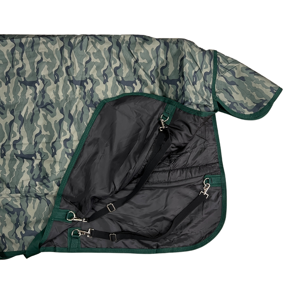 AJ Tack 1200D Waterproof Poly Turnout Horse Blanket 400g - Camouflage