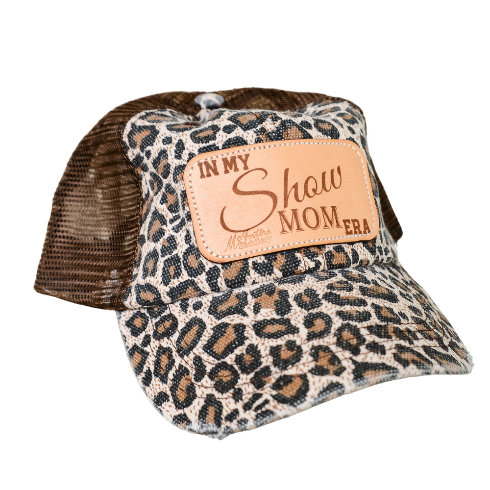 McIntire Saddlery Leopard Cap - In My Show Mom Era