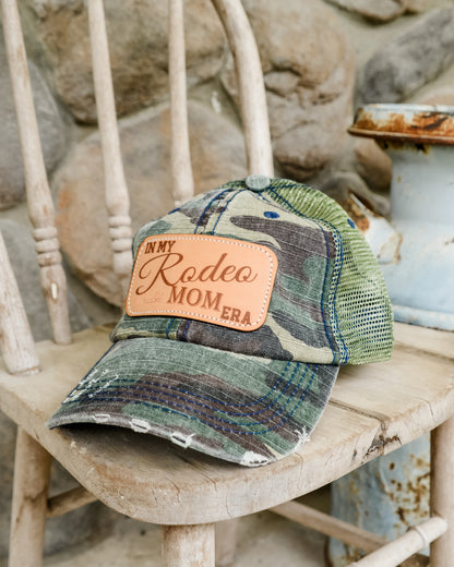 McIntire Saddlery Camo Ponytail Cap - In My Rodeo Mom Era