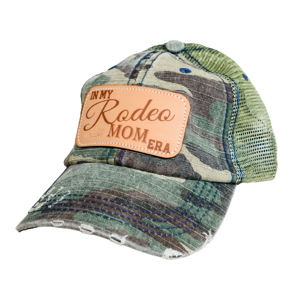 McIntire Saddlery Camo Ponytail Cap - In My Rodeo Mom Era
