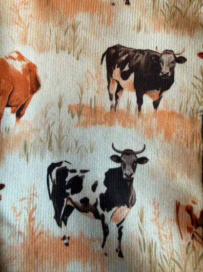 Red Barn Socks Moo'd Boost Western Boot Socks