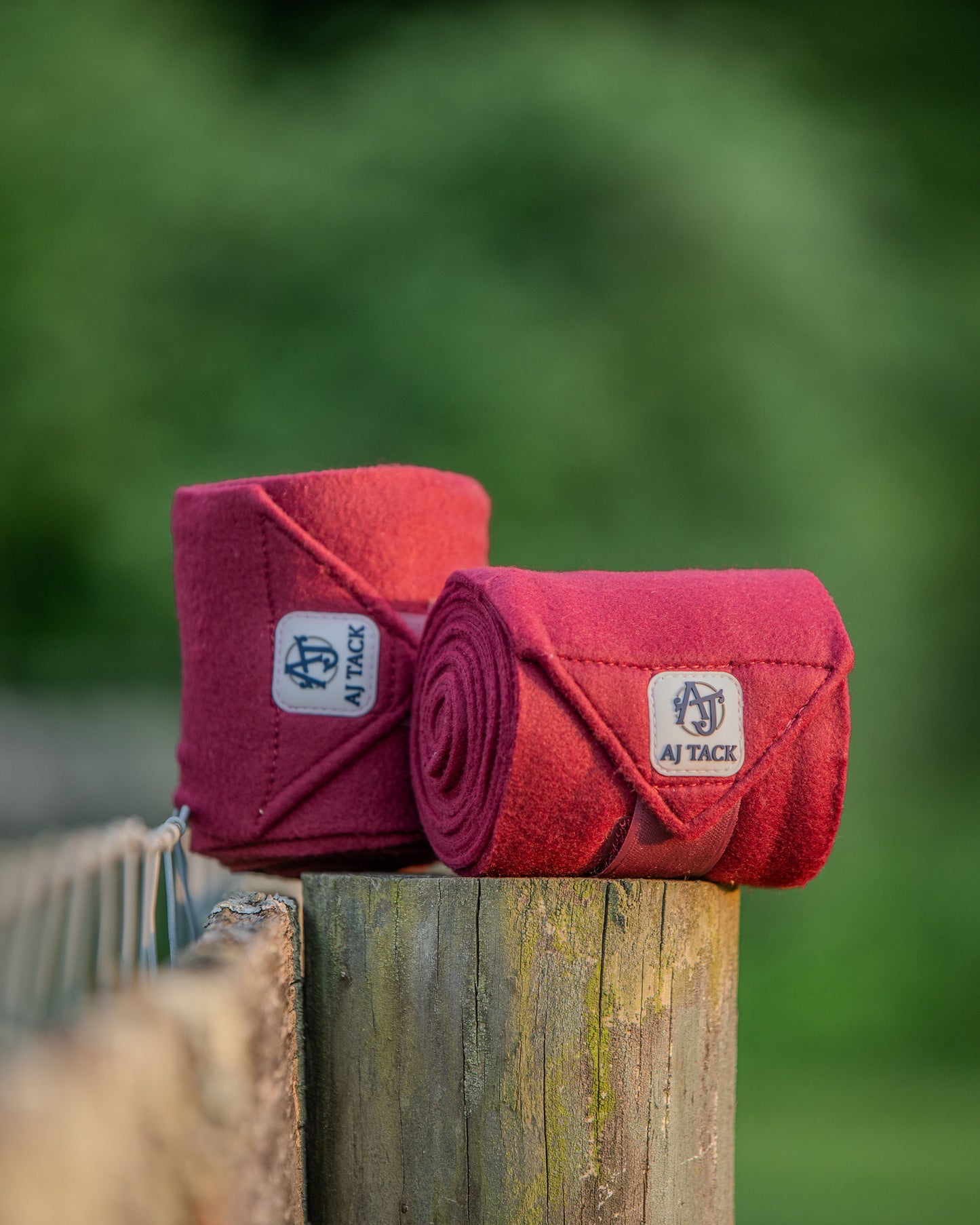 AJ Tack Polo Wraps - 9ft - Pack of 4