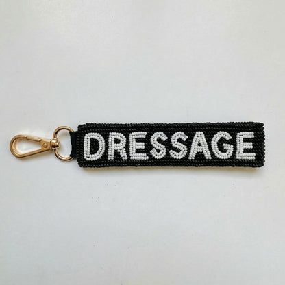 Beaded Bag Charm/Keychain