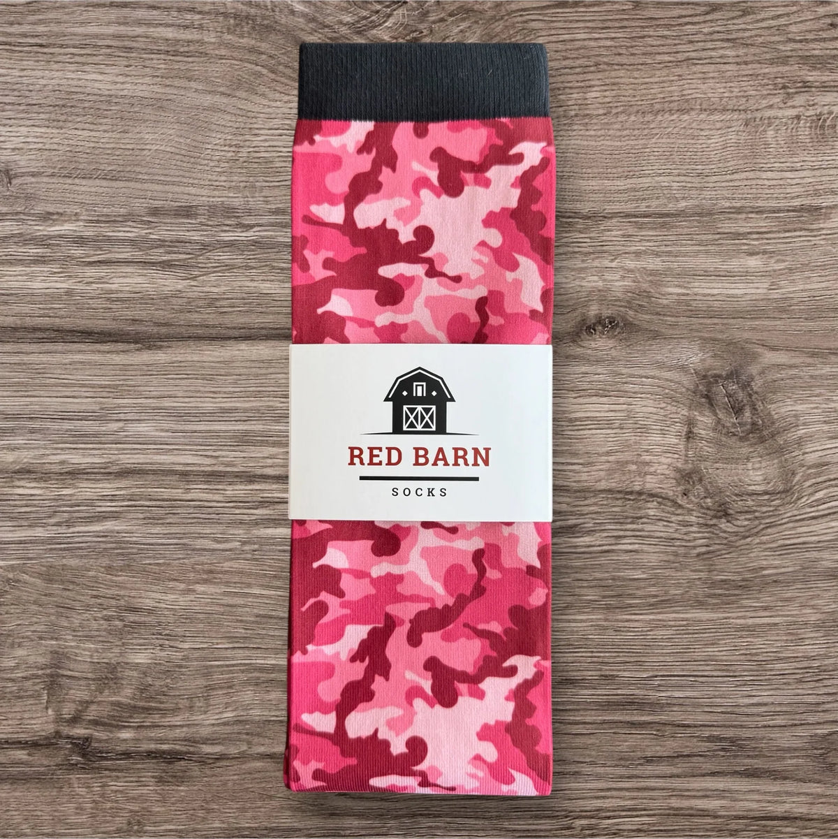 Red Barn Socks Pretty In Camo Western Boot Socks