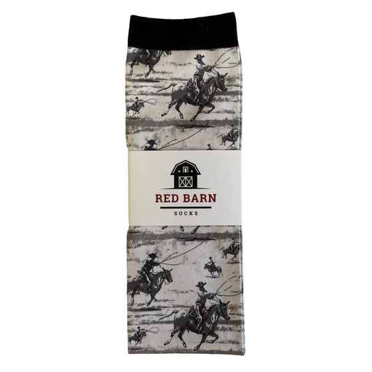 Red Barn Socks Boot Socks - Rustler's Run