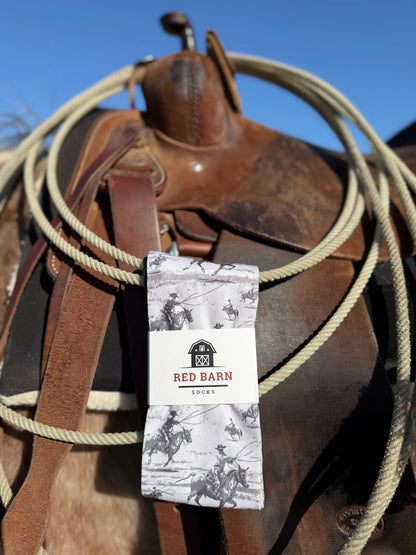 Red Barn Socks Boot Socks - Rustler's Run