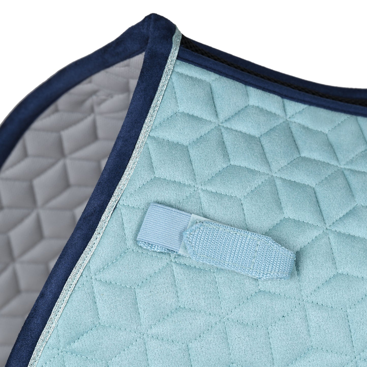 image_addtnl_1 - Aqua - WeatherBeeta Suede Elite Air-Tec Jump Shaped Saddle Pad - .jpg