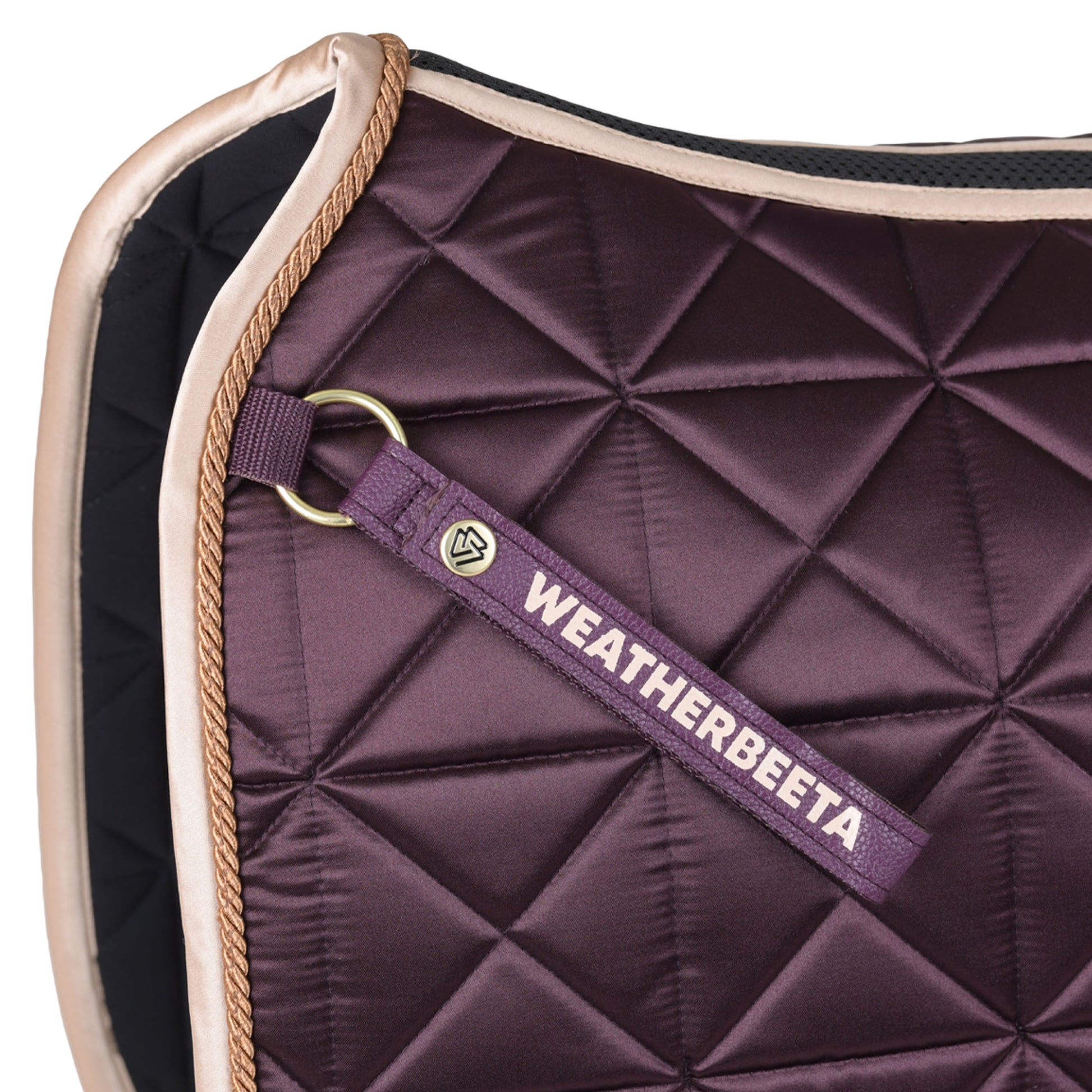 image_addtnl_1 - Chocolate - WeatherBeeta Satin Luxe Air-Tec Quilted Dressage Saddle Pad - .jpg