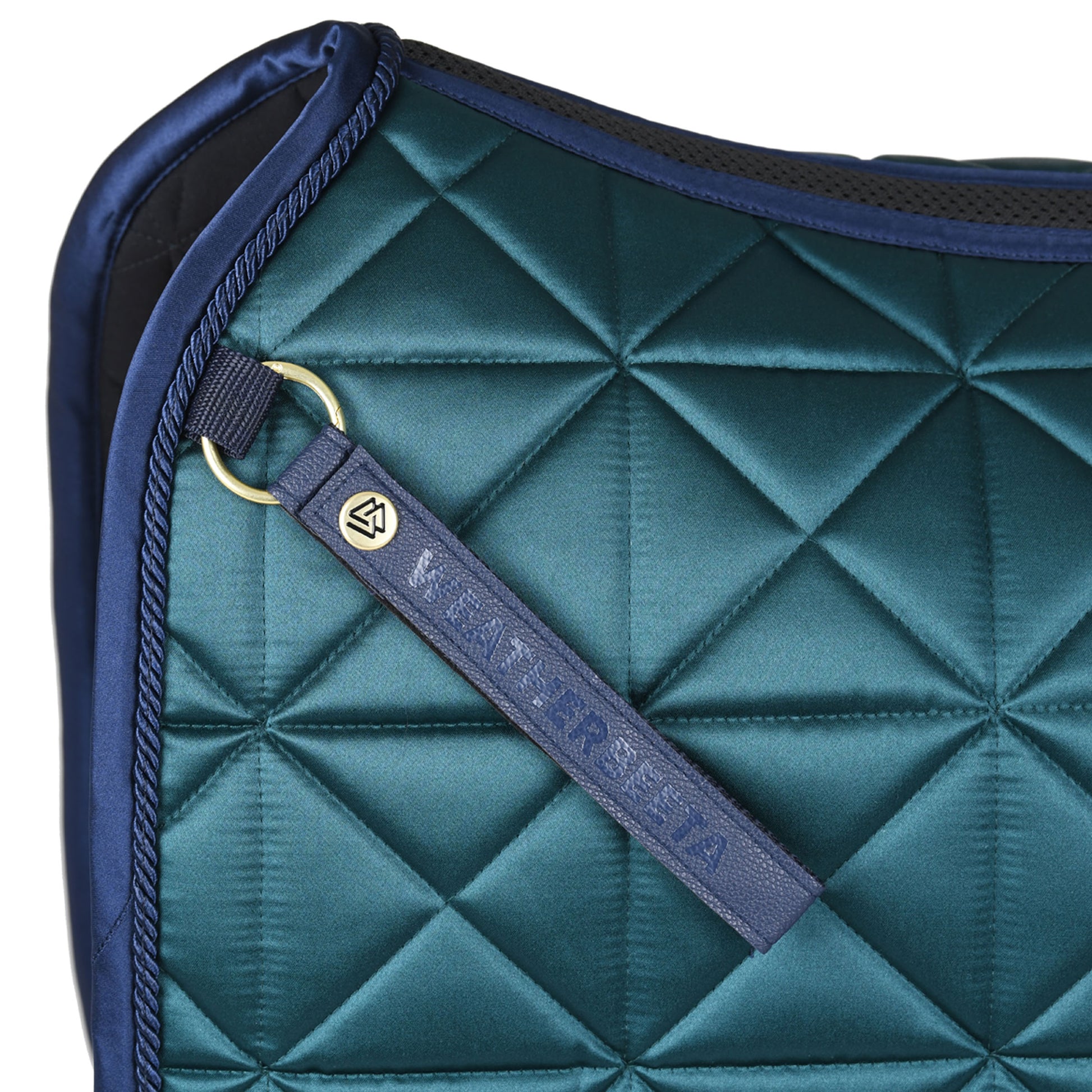image_addtnl_1 - Forest Green - WeatherBeeta Satin Luxe Air-Tec Quilted Dressage Saddle Pad - .jpg