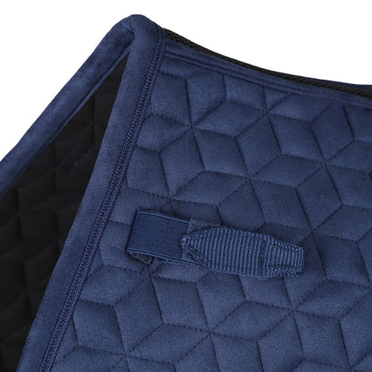 image_addtnl_1 - Navy - WeatherBeeta Suede Elite Air-Tec Jump Shaped Saddle Pad - .jpg